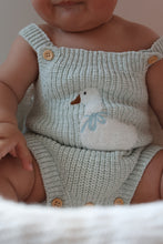Load image into Gallery viewer, Goose Singlet Knit Romper &amp; Beanie Bundle