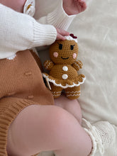 Load image into Gallery viewer, Gingerbread Crochet Rattle
