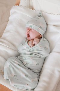 Bamboo Knotted Beanie - Puddle Duck - PRE ORDER - Est. Dispatch Date Early May