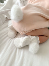 Load image into Gallery viewer, Mini Knit Booties - Pom Pom
