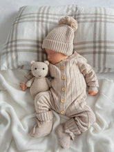 Load image into Gallery viewer, Ribbed Knit Romper - Fawn