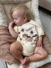 Load image into Gallery viewer, 'Yeehaw' Slouch Romper - Buttermilk