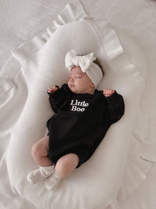 'Little Boo' Long Sleeve Bubble Romper