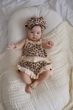 Load image into Gallery viewer, Knit Tie Set - Leopard
