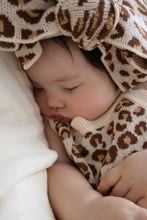 Load image into Gallery viewer, Knit Tie Set - Leopard
