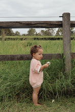 Load image into Gallery viewer, Terry Slouch Romper - Blush