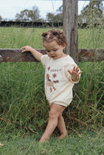 Load image into Gallery viewer, 'Yeehaw' Slouch Romper - Buttermilk