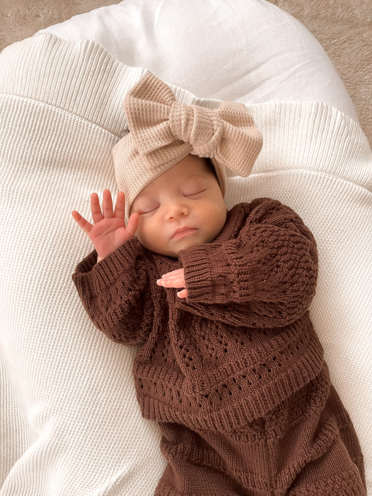Kids Knit Set - Espresso