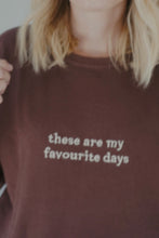 Load image into Gallery viewer, Ladies &#39;Favourite Days&#39; Tee - Espresso