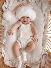 Load image into Gallery viewer, Velvet Santa Hat - Blush