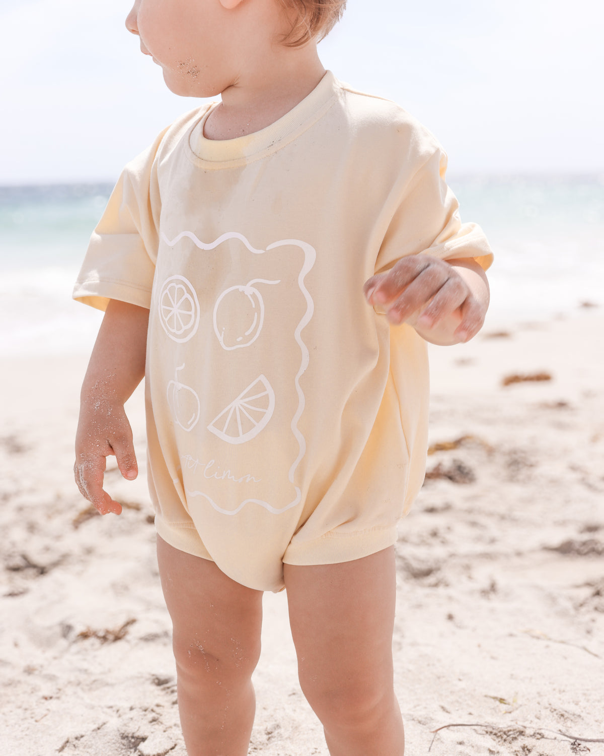 Lemon 'Petit Limon' Oversized Slouch Romper