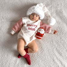 Load image into Gallery viewer, &#39;Merry Mini&#39; Long Sleeve Bubble Romper - PRE ORDER - Est. Dispatch October