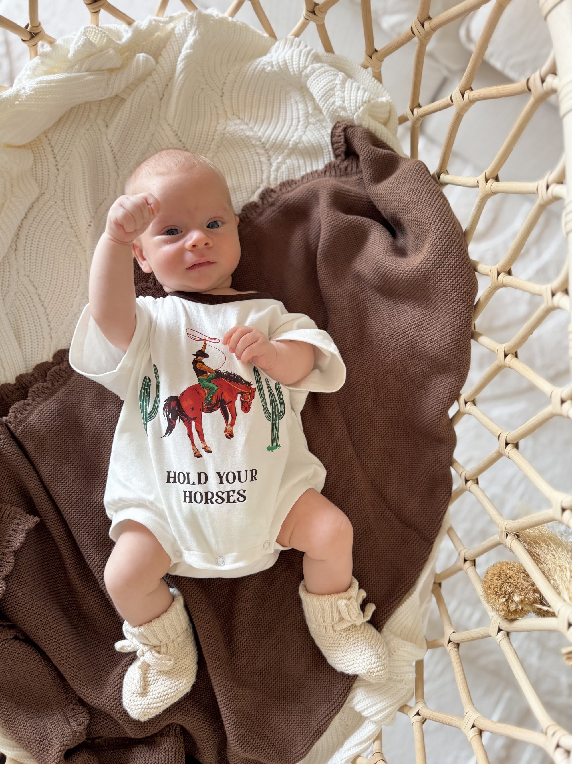 'Hold Your Horses' Slouch Romper