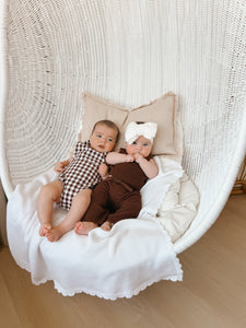Flare Knit Set - Cocoa