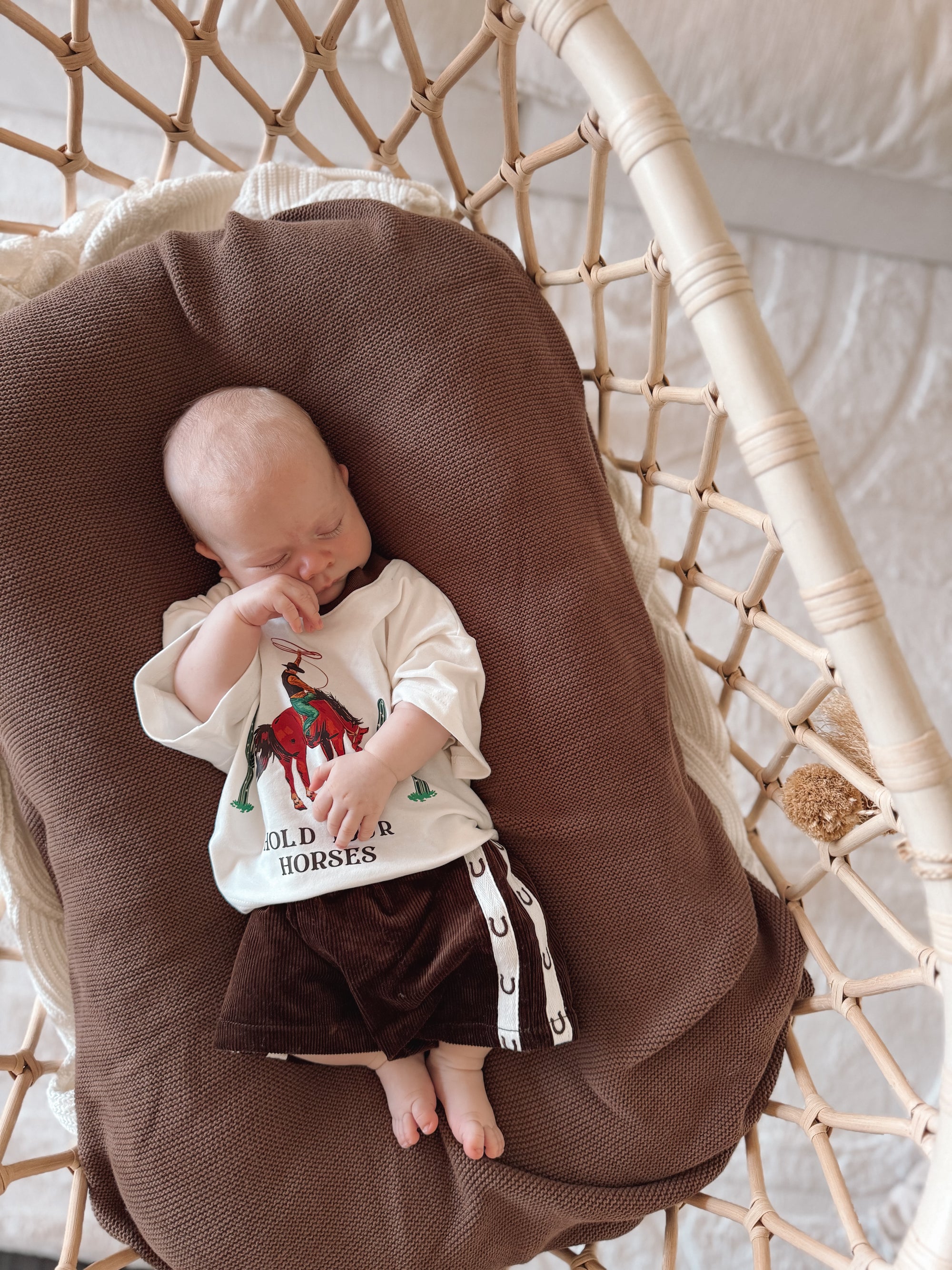 Kids 'Hold Your Horses' Slouch Tee