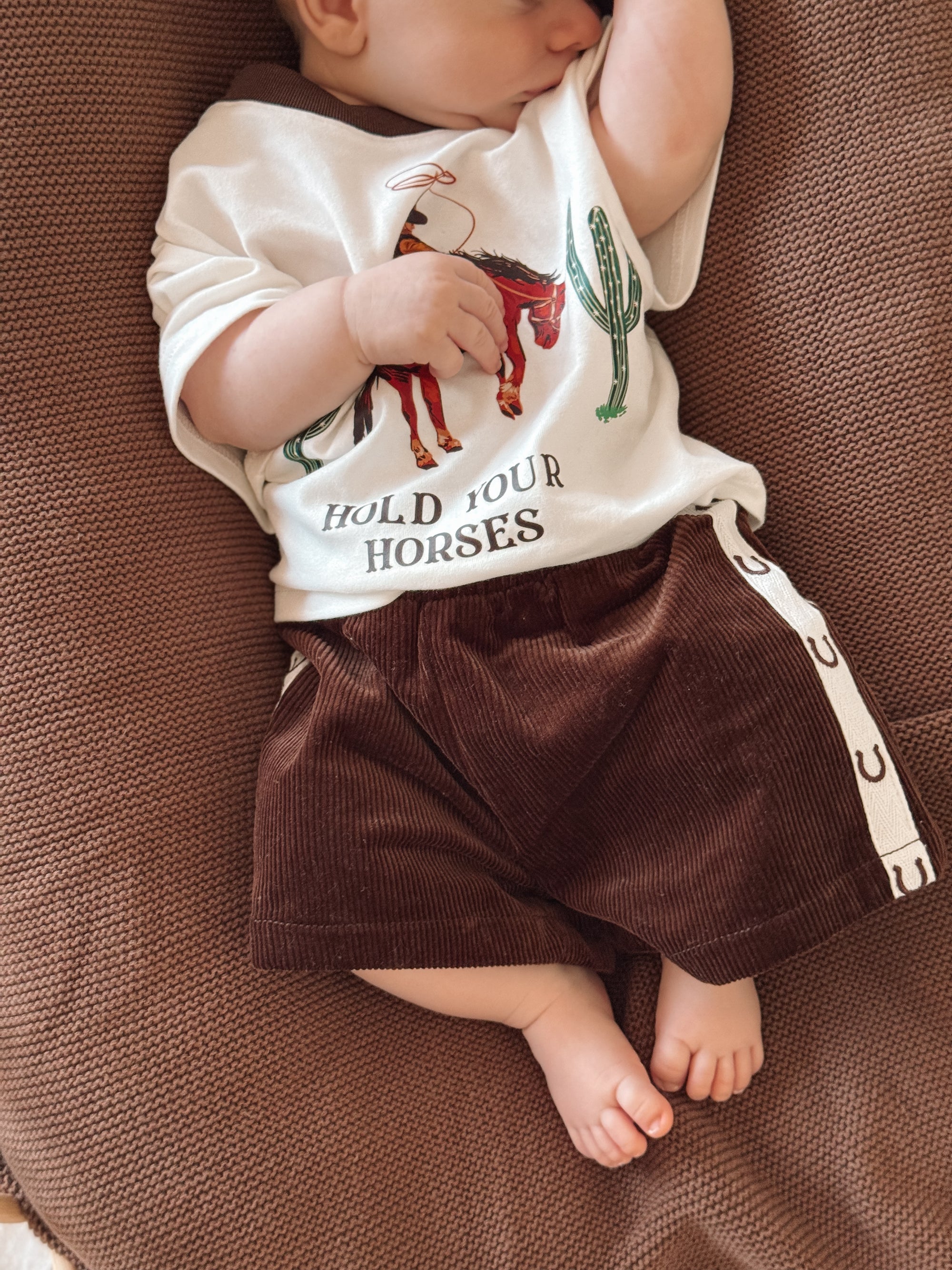 Kids 'Hold Your Horses' Slouch Tee