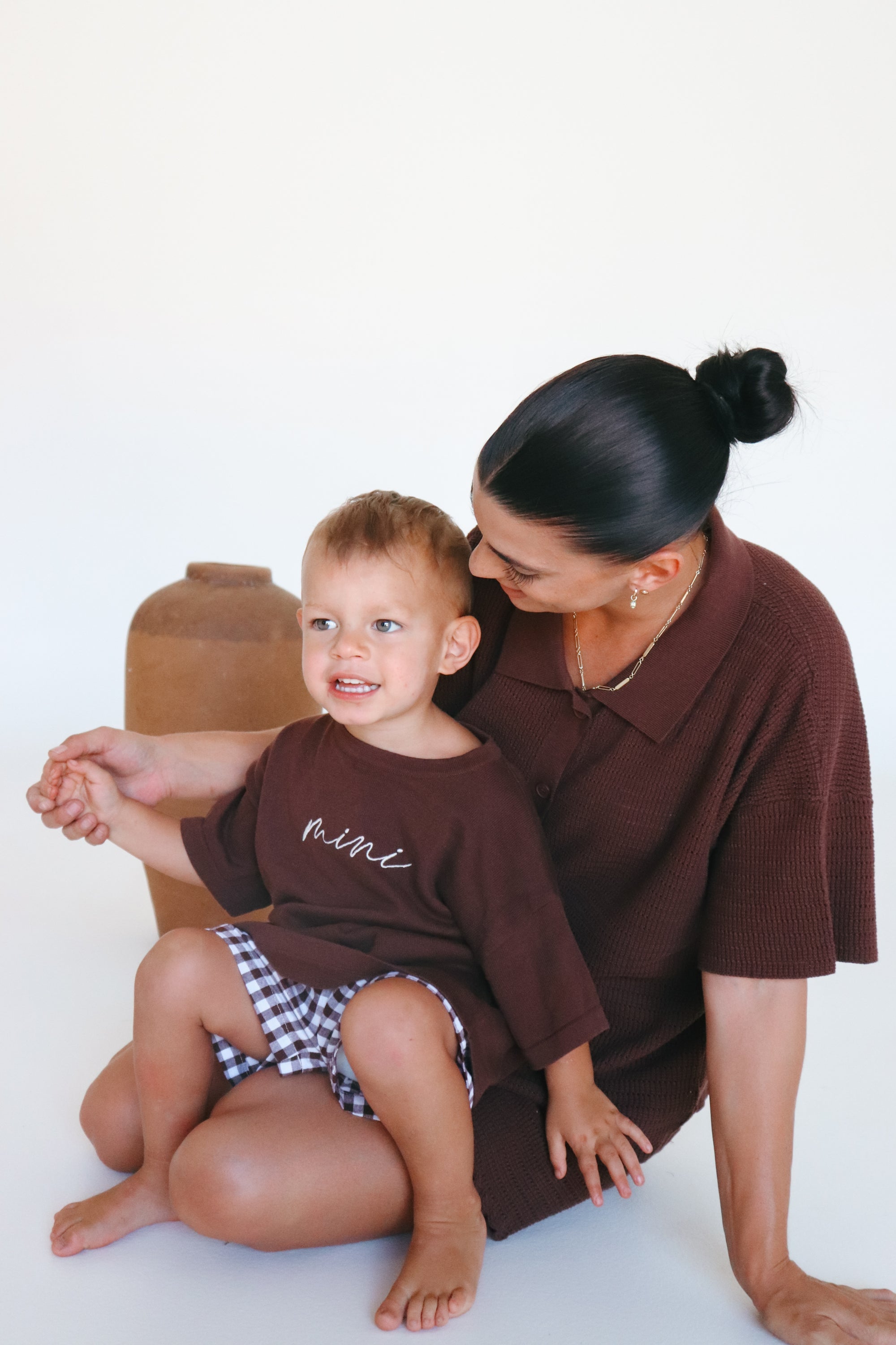 'Mini' Tee - Espresso