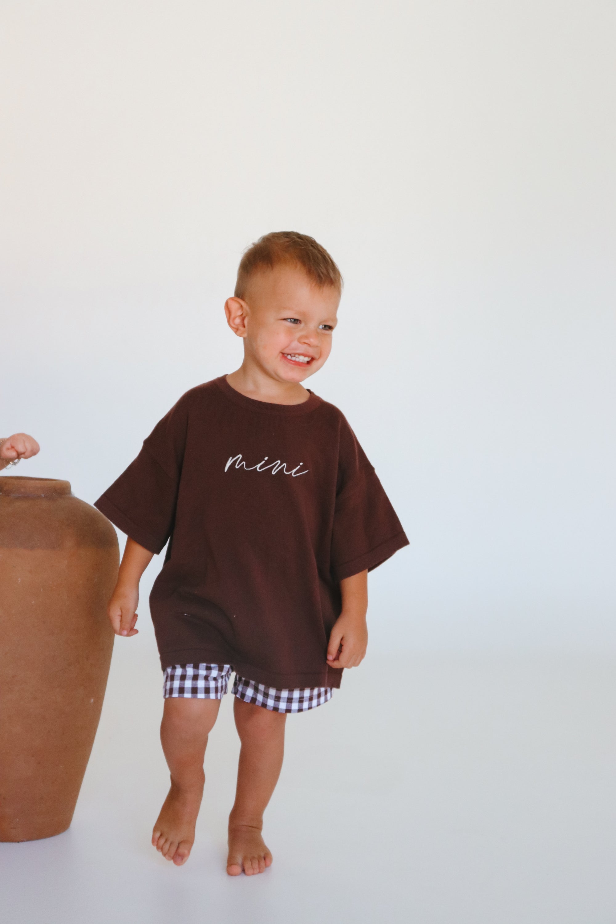 'Mini' Tee - Espresso