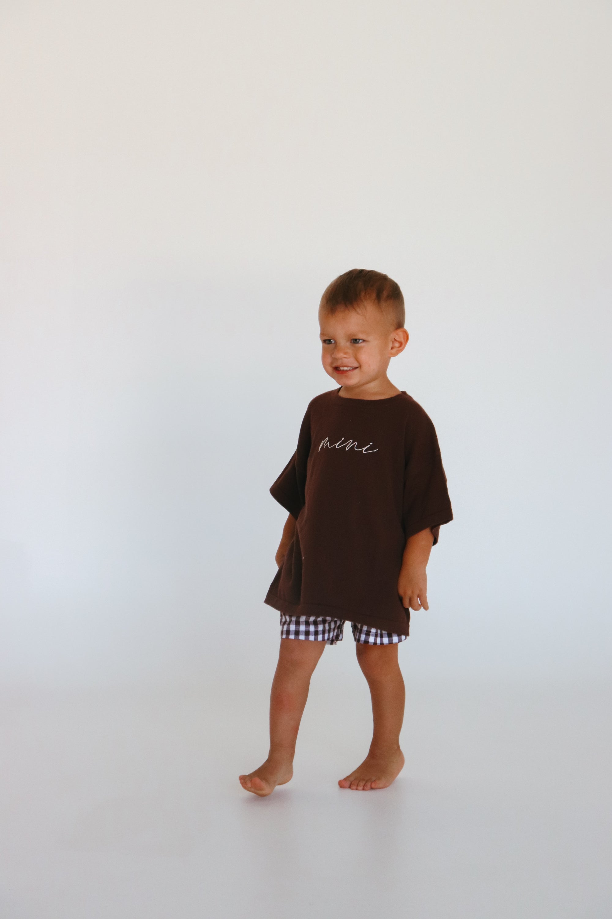 'Mini' Tee - Espresso