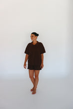 Load image into Gallery viewer, Ladies Knit Button Up - Espresso