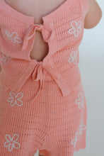 Load image into Gallery viewer, Daisy Knit Tie Set - Blush