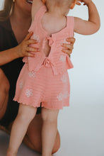 Load image into Gallery viewer, Daisy Knit Tie Set - Blush