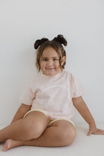 Load image into Gallery viewer, &#39;Little Bunny&#39; Slouch Romper OR Tee - Peach (NB-7Y)