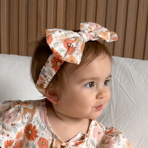 Festive Floral Topknot - PRE ORDER - Est. Dispatch End of September