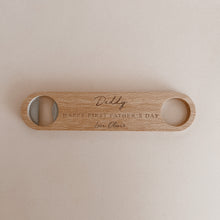 Load image into Gallery viewer, Personalised Wooden Bottle Opener