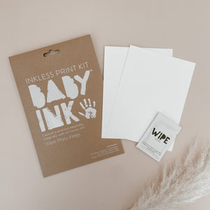 Black Ink-less Hand and Foot Print Kit