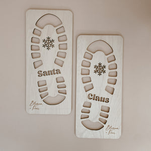 Santa Claus Boot Stencil