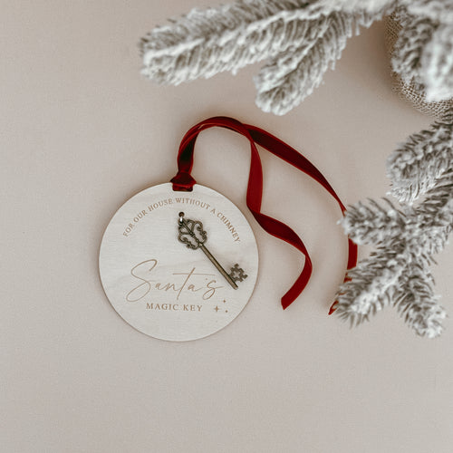 Santa's Magic Key - Non-Personalised (Round)