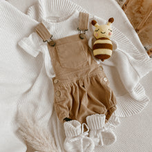 Load image into Gallery viewer, Honey Bee Crochet Rattle