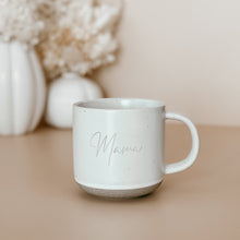 Load image into Gallery viewer, &#39;Mama&#39; Two Sided Crafted Speckled Ceramic Mug