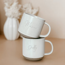 Load image into Gallery viewer, &#39;Mama&#39; Two Sided Crafted Speckled Ceramic Mug