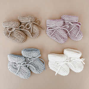 Mini Knit Booties - Newborn-6M
