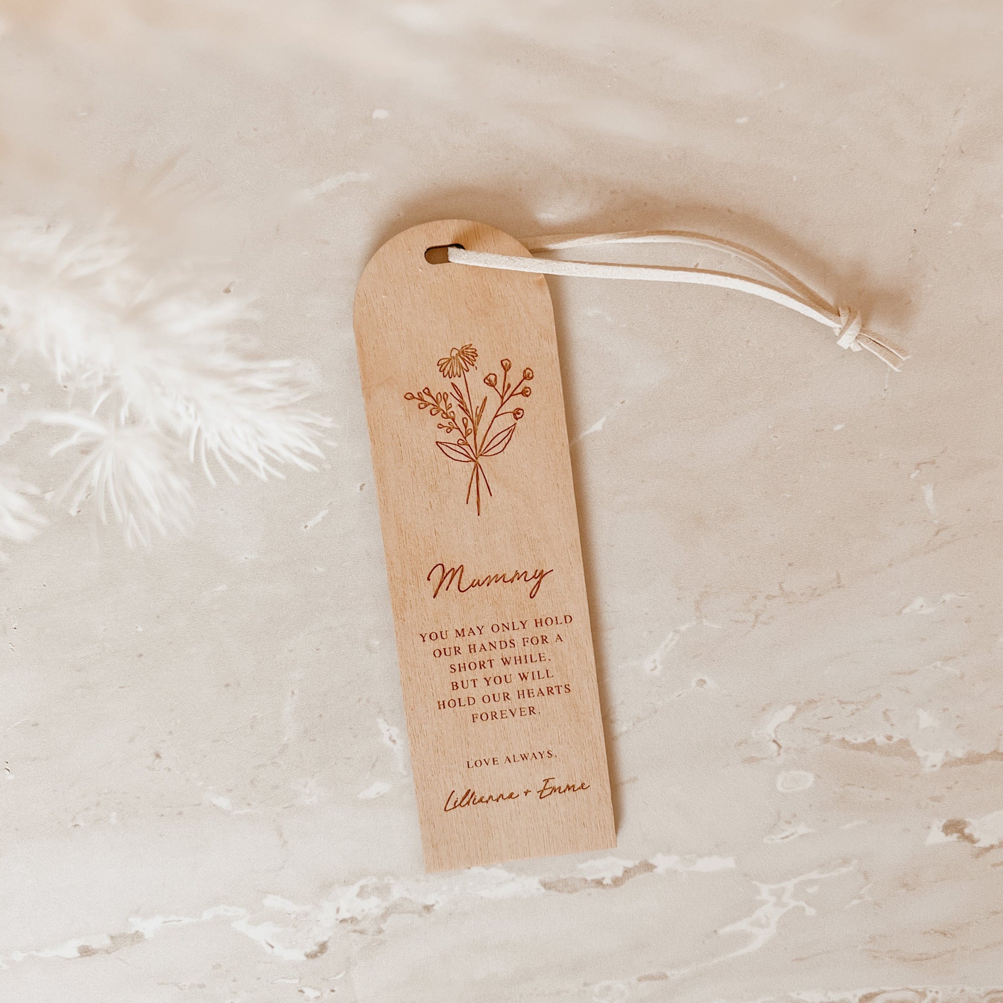 Wooden Bookmark
