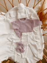 Load image into Gallery viewer, Mini Knit Pants - Milk