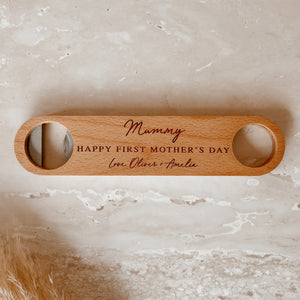 Personalised Wooden Bottle Opener - Mother's Day