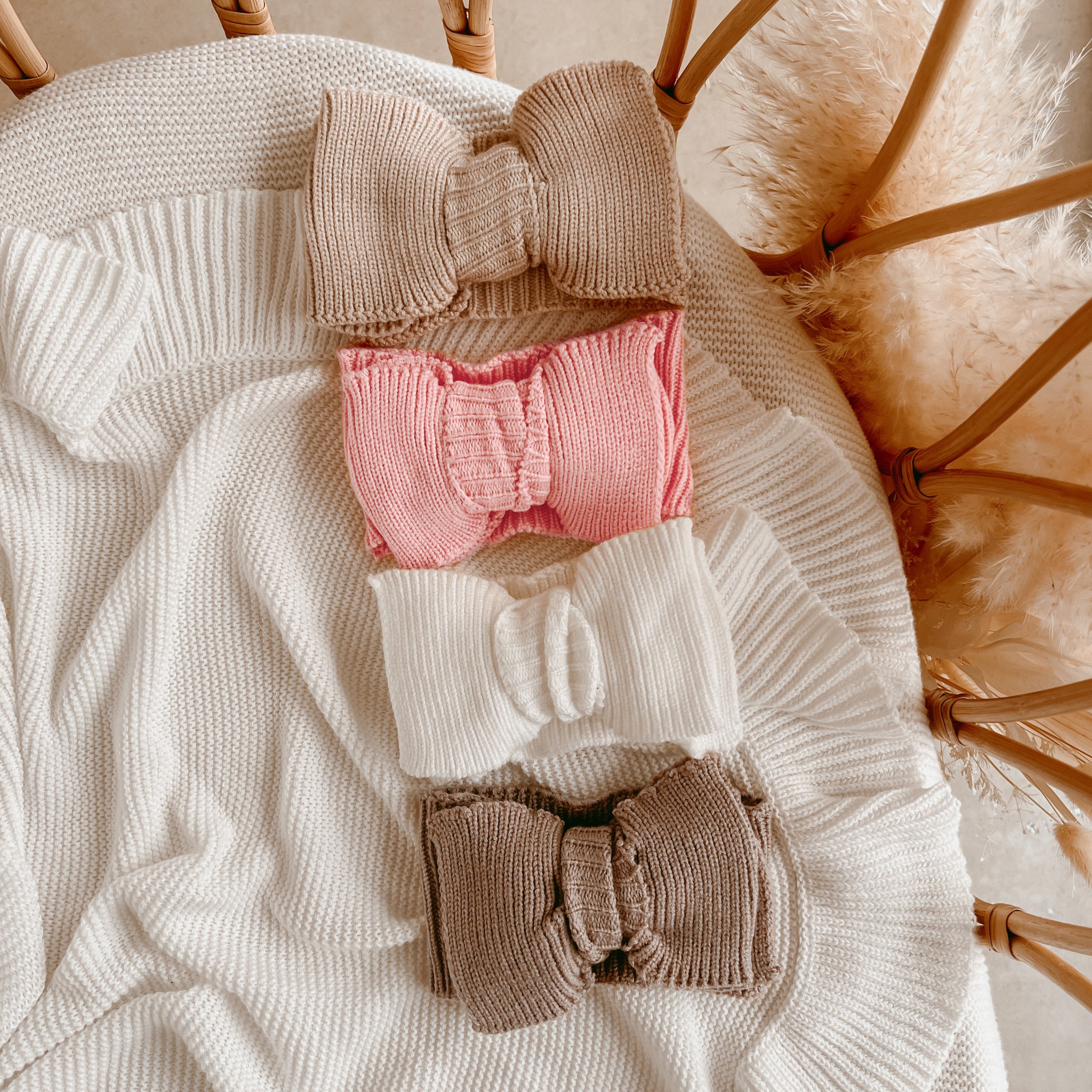 Knit Baby Topknot – Blossom and Pear