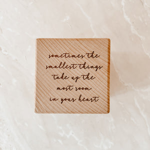 ALMOST PERFECT - ‘Baby’ Keepsake Cube