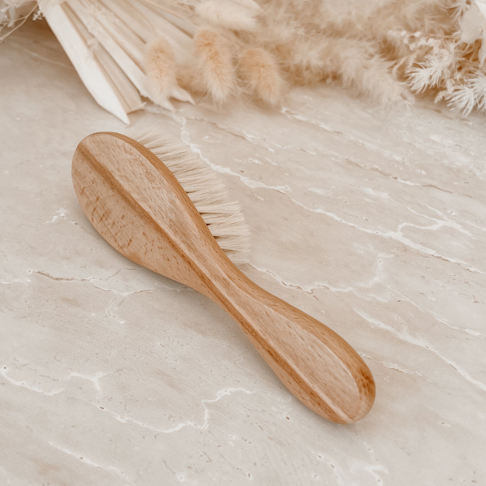 ALMOST PERFECT Wooden Baby Brush - BLANK