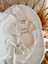 Load image into Gallery viewer, Chunky Knit Bonnet - Honey - PRE ORDER - Est. Dispatch Date Mid-June