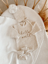 Load image into Gallery viewer, Chunky Knit Bonnet - Honey - PRE ORDER - Est. Dispatch Date Mid-June