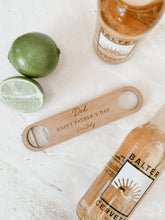 Load image into Gallery viewer, Personalised Wooden Bottle Opener