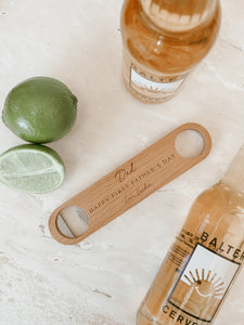 Personalised Wooden Bottle Opener