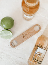 Load image into Gallery viewer, Personalised Wooden Bottle Opener