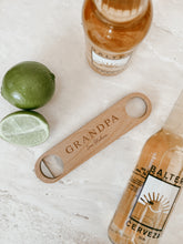 Load image into Gallery viewer, Personalised Wooden Bottle Opener