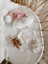 Load image into Gallery viewer, Velvet Santa Hat - Blush
