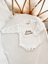 Load image into Gallery viewer, The Mabel Pointelle Knit Romper - Milk
